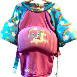Swimways Float Top Pool Water Wear Safety Swim Girls 4-6